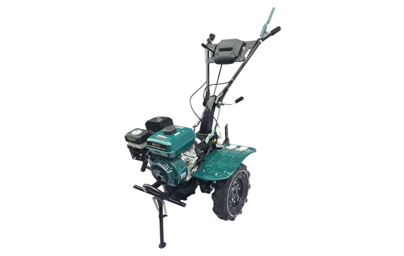 Мотоблок бензиновий MB-ZX100-1 TΛTΛ (редуктор), колесо 4,00 * 8 (безповітряне), двигун 170F (7 л.с.), GREEN