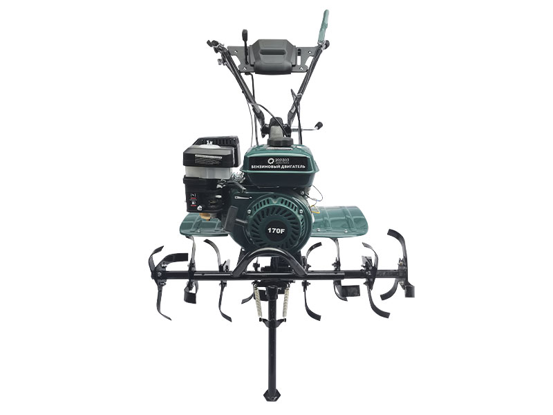 Мотоблок бензиновый MB-ZX100-1 TT AGRO MOTO (редуктор), колесо 4,00×8 (безвоздушное), двигатель 170F (7 л.с.), GREEN