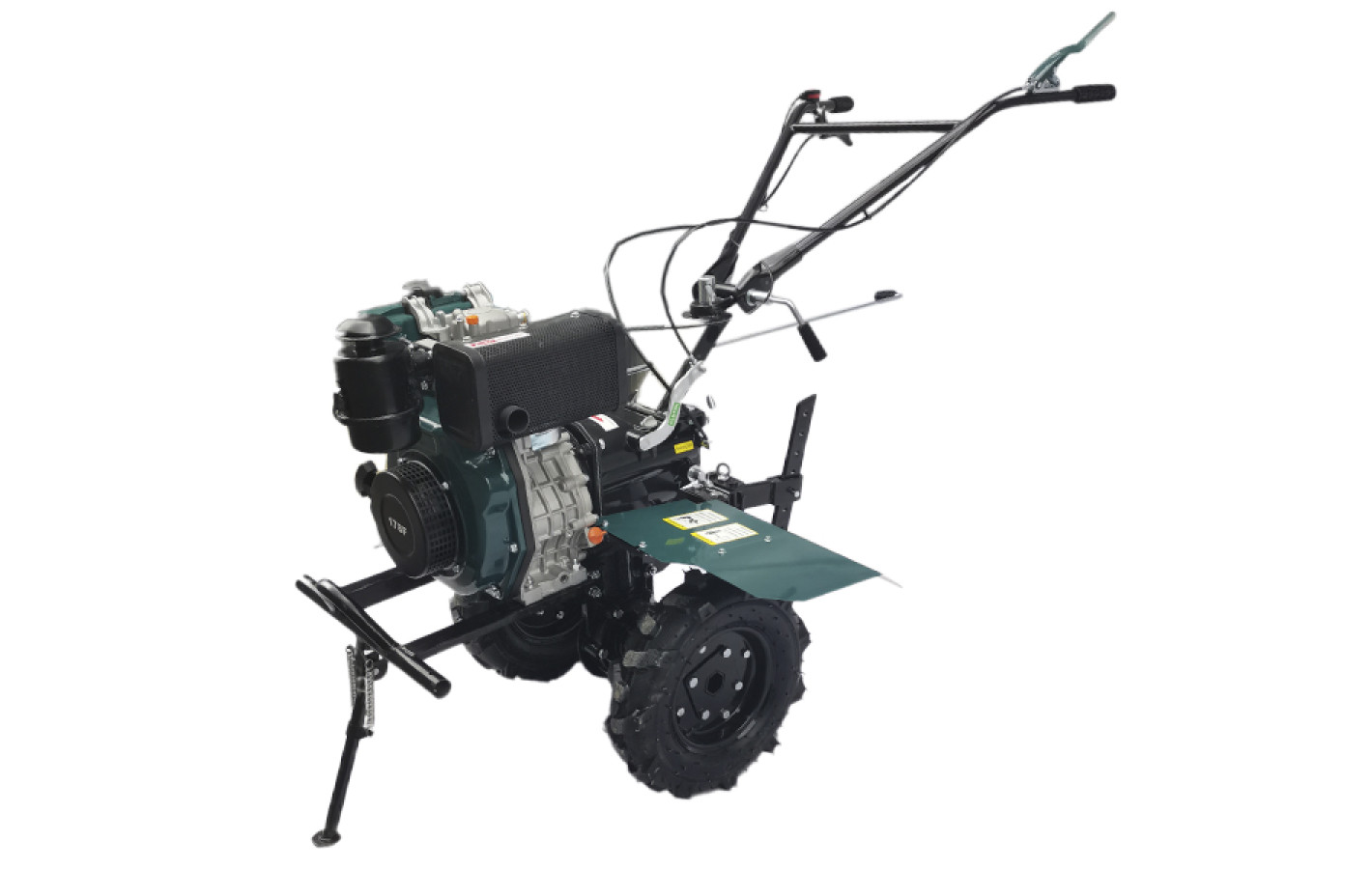 Мотоблок дизельний MB-1100A-ZX TΛTΛ (редукторний), двигун 178F (6 к.с.), GREEN