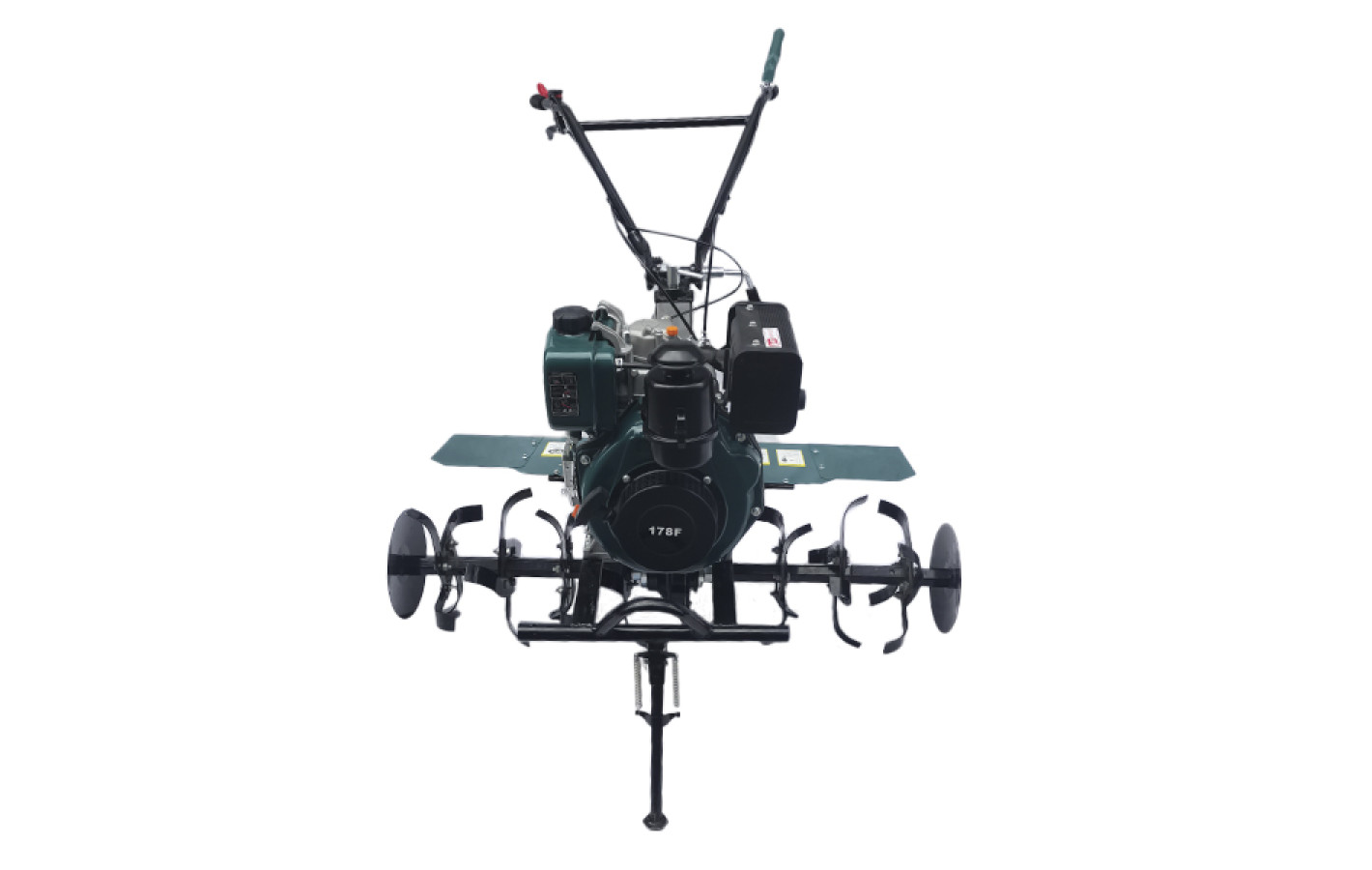 Мотоблок дизельний MB-1100A-ZX TΛTΛ (редукторний), двигун 178F (6 к.с.), GREEN