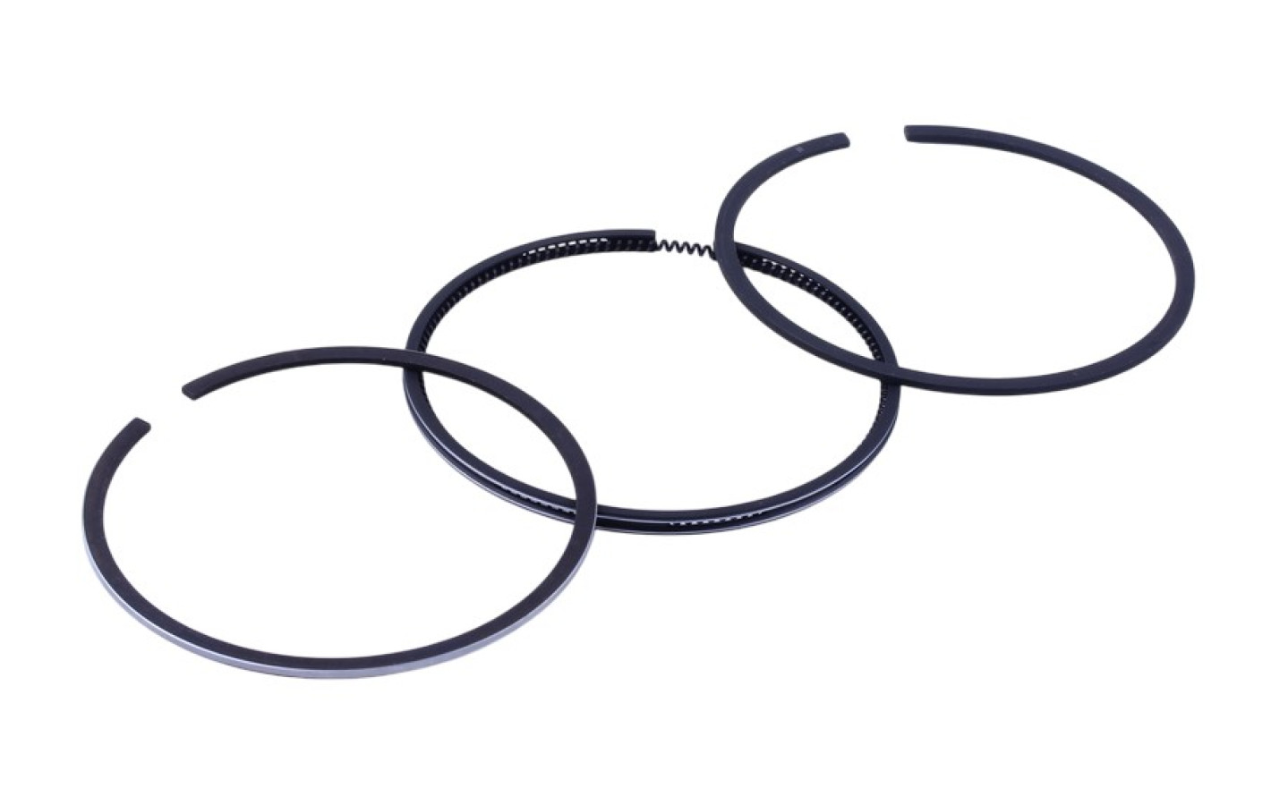 Кольца поршневые 78,25 мм YBX  на дизельный двигатель 178F, к-т на 1 поршень