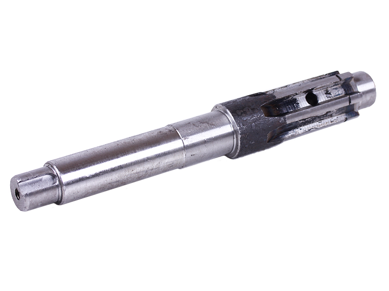 Вал первинний редуктора фрези в зборі TT AGRO MOTO на мототрактор ZUBR-Q12E NEW, L-252 мм