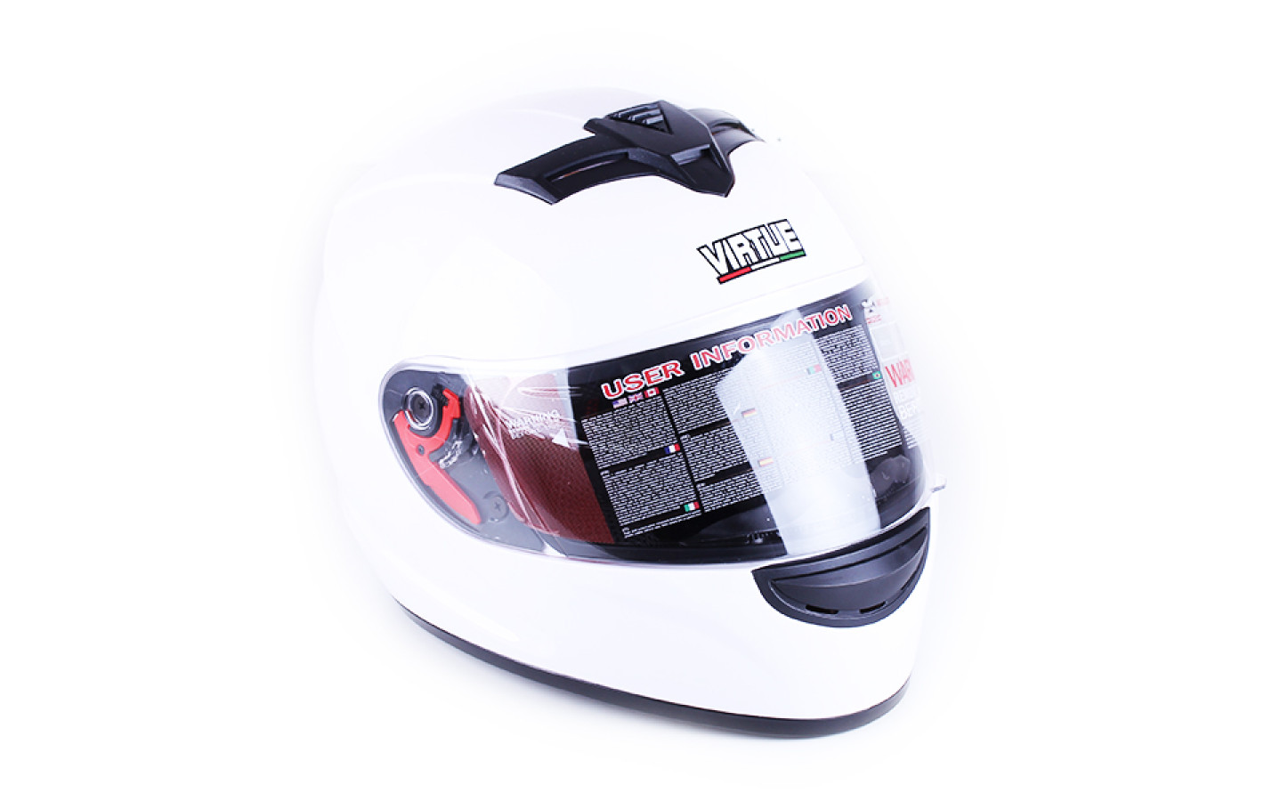 Шлем мотоциклетный интеграл MD-803 VIRTUE (белый, size S)
