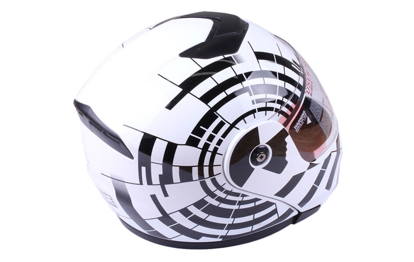 Шлем VIRTUE MD-903, зебра, size S УЦЕНКА