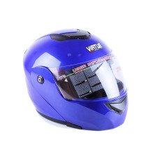 Шолом для мотоцикла, скутера MD-903 VIRTUE модульний (синій, size S)