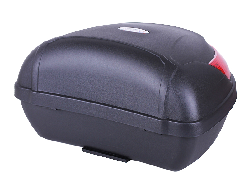 Кофр (багажник) для мотоцикла задній TT AGRO MOTO YM-0818 (V-51L) 59.5×44×32 чорний