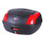 Кофр (багажник) для мотоцикла задній TT AGRO MOTO YM-0889 (V-46L) 56×43×33 чорний