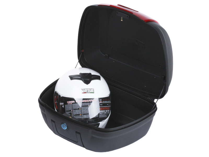 Кофр (багажник) для мотоцикла задній TT AGRO MOTO YM-0879 (V-40L) 50×43×31 чорний