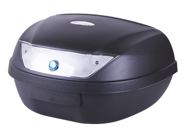 Кофр (багажник) для мотоцикла задній TT AGRO MOTO YM-0888 (V-51L) 59.5×44×31.5 чорний