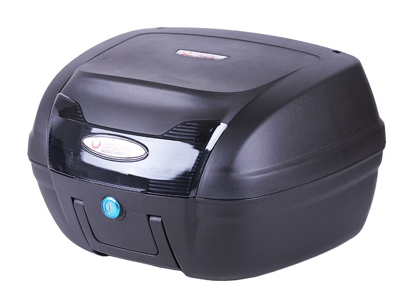 Кофр (багажник) для мотоцикла задний TT AGRO MOTO YM-0879 черный (V-40L) 50×43×32 черный