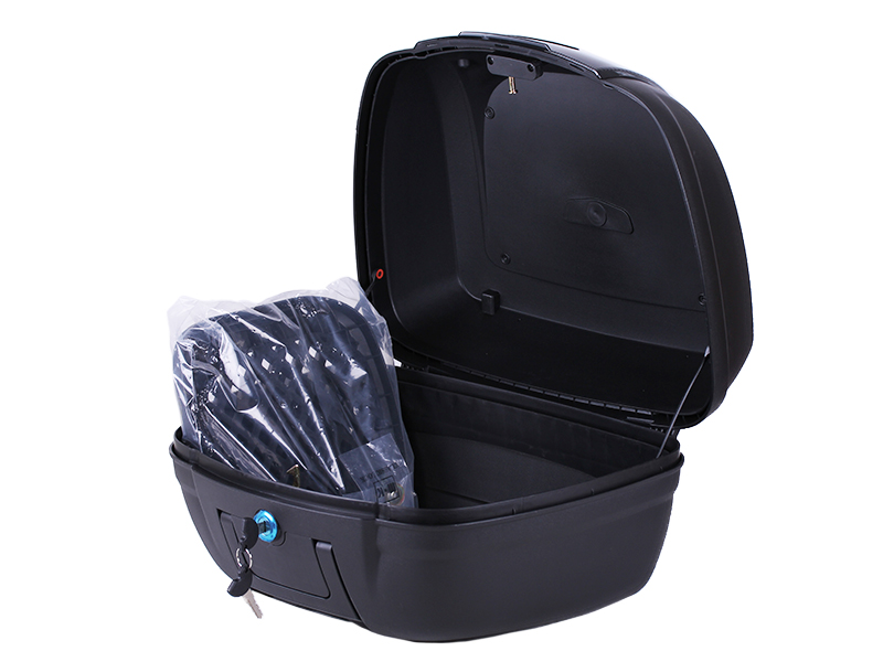 Кофр (багажник) для мотоцикла задний TT AGRO MOTO YM-0879 черный (V-40L) 50×43×32 черный