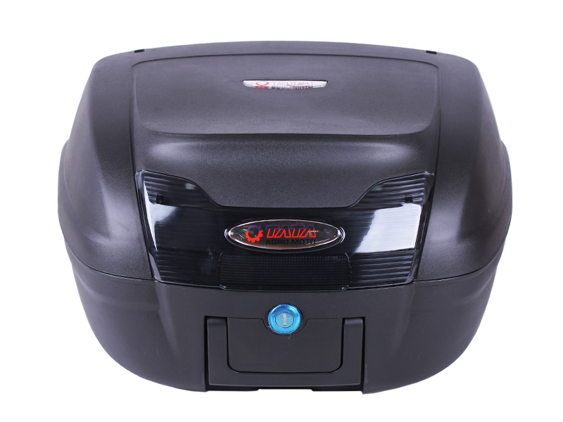 Кофр (багажник) для мотоцикла задний TT AGRO MOTO YM-0879 черный (V-40L) 50×43×32 черный
