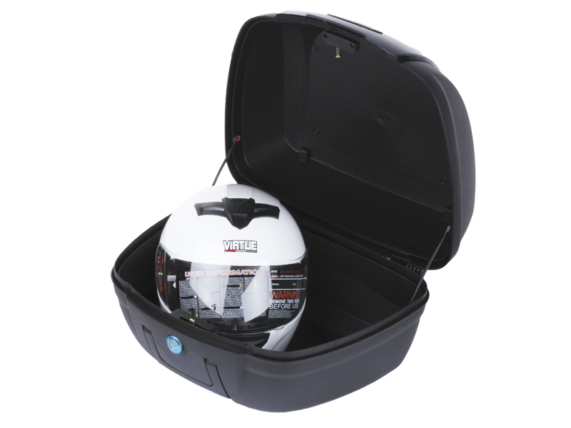Кофр (багажник) для мотоцикла задний TT AGRO MOTO YM-0879 черный (V-40L) 50×43×32 черный