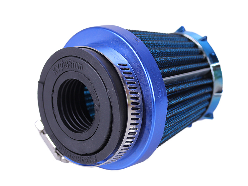 Фільтр нульовий KM синій Ø48-50/35/28 мм прямий - АМ