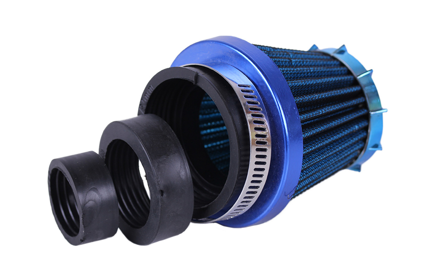 Фільтр нульовий KM синій Ø48-50/35/28 мм прямий - АМ