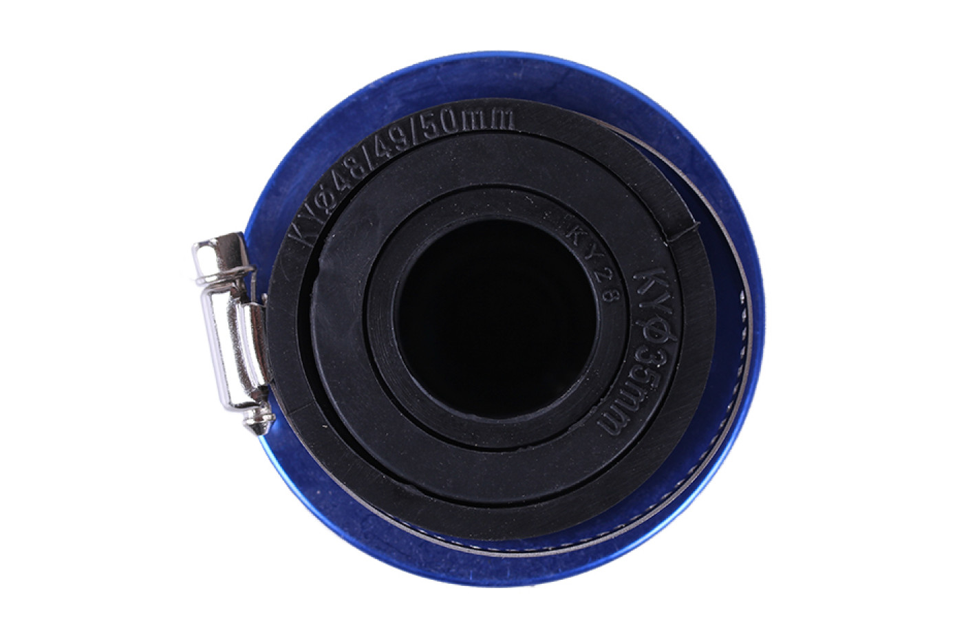 Фільтр нульовий KM синій Ø48-50/35/28 мм прямий - АМ