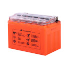 Акумулятор YTX4L-BS OUTDO гелевий 4АH 113*70*85mm помаранчевий (з дисплеєм)