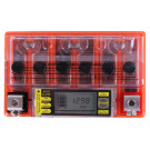 Акумулятор YTX4L-BS OUTDO гелевий 4АH 113*70*85mm помаранчевий (з дисплеєм)