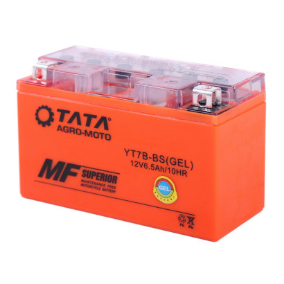 Battery 7АH MOTO 12N7BL-BS OUTDO gel 150*65*95mm orange