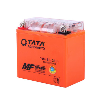 Battery 9АH- 12N9-BS OUTDO gel 135*75*135mm orange