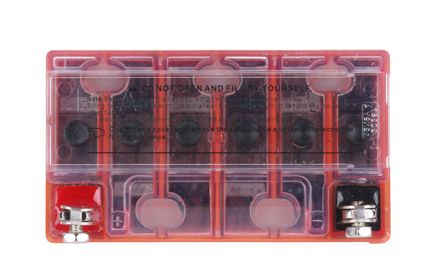 Акумулятор гелевий TT AGRO MOTO YB9-BS 9АH, 137*76*134 мм, помаранчевий