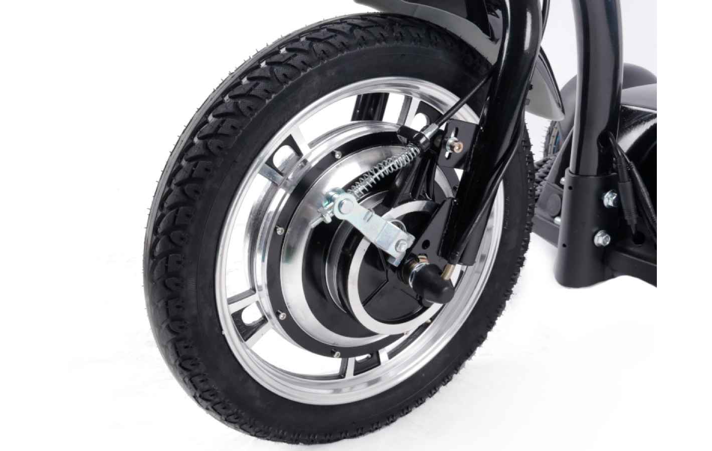 Электросамокат с сиденьем (сиденье - спинка) TTG T06-1 36V350W 12AH - SM 12AH черный