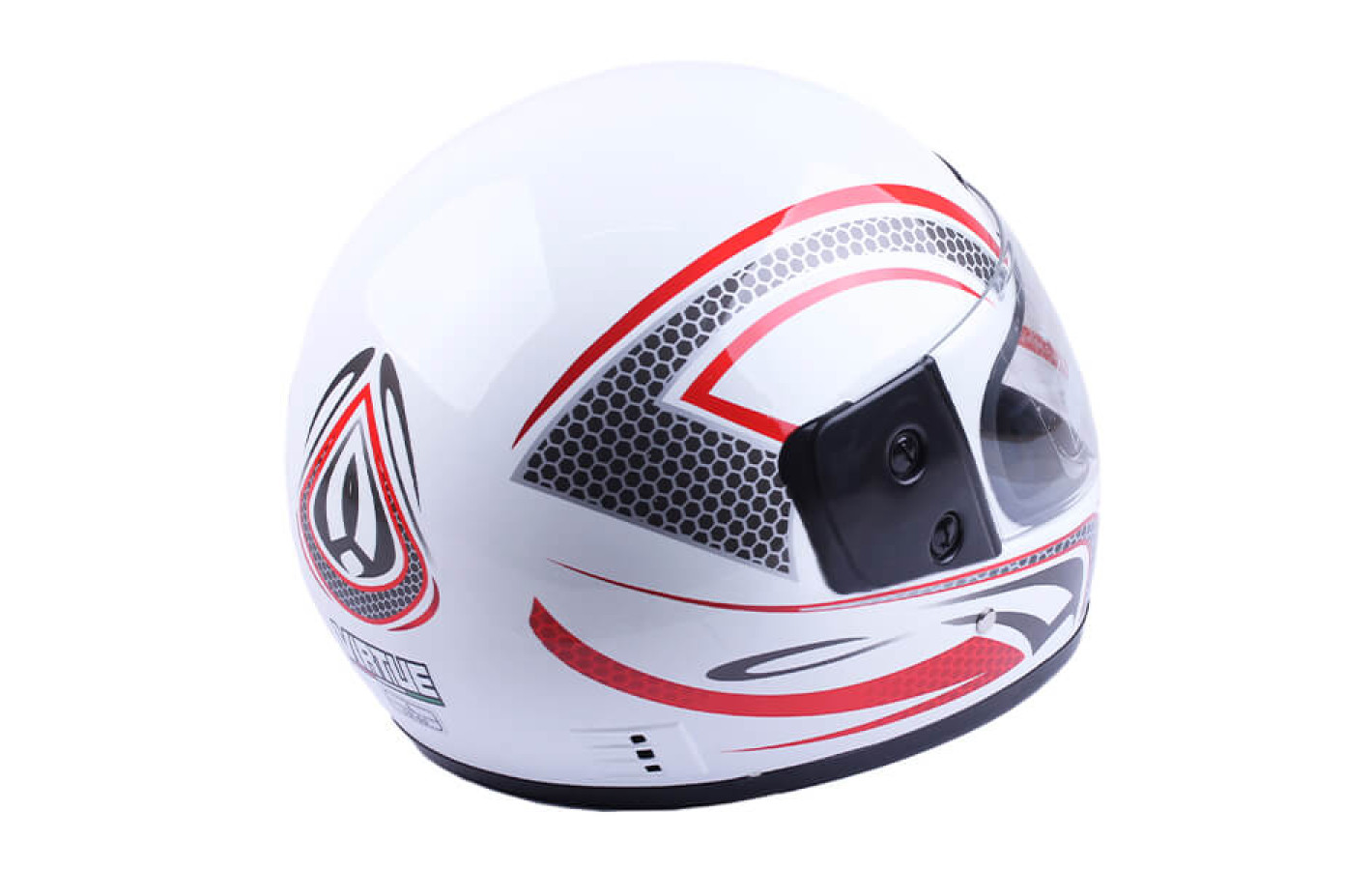 Шолом мотоциклетний інтеграл MD-А105 VIRTUE (білий глянсовий, size L)