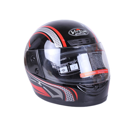 Helmet motorcycle integral MD-A105 VIRTUE (black-red glossy,..