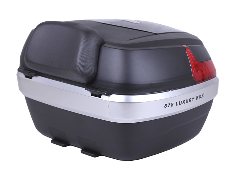 Кофр (багажник) для мотоцикла задній TT AGRO MOTO YM-0885 (V-47L) 58×46×34 чорний