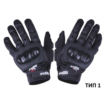 Motorcycle gloves all-weather (short) with fingers VIRTUE si..