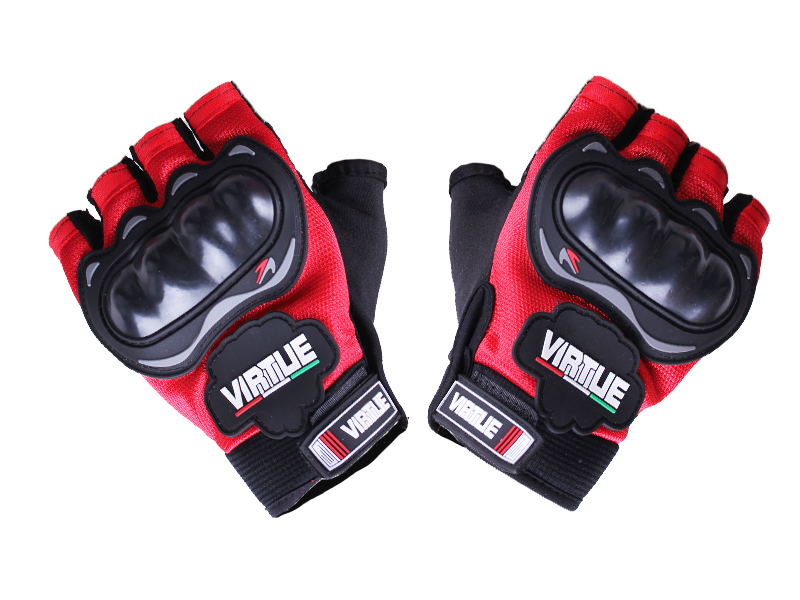 Мотоперчатки TT AGRO MOTO YM001-15 (короткие) красные, size L УЦЕНКА