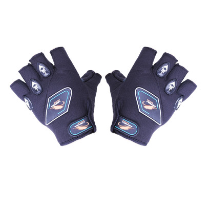 All-weather motorcycle gloves without fingers VIRTUE YM001-1..