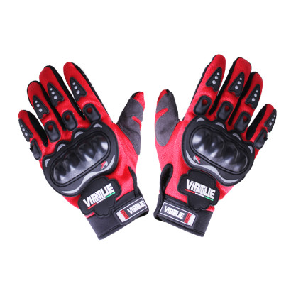 All-weather motorcycle gloves (short) VIRTUE size L membrane..