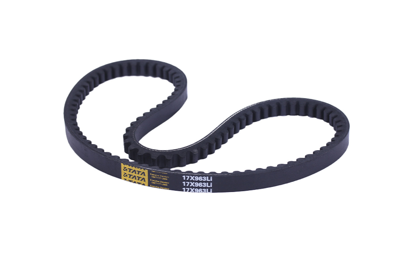 Ремень TΛTΛ 17*963L на бензиновые двигатели 168F/170F, L-500 мм*2