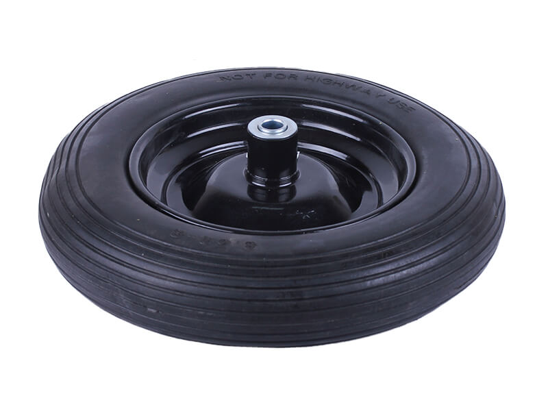 Колесо TT AGRO MOTO 3.50-8 ST для тачки пенополиуретановое, тип 1