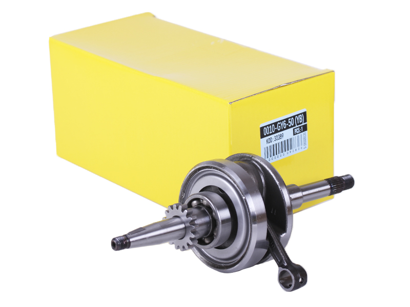 Коленвал с подшипниками YBX на бензиновый двигатель 50CC4T, к-т: 2 шт.: 6204RS + 6004RS