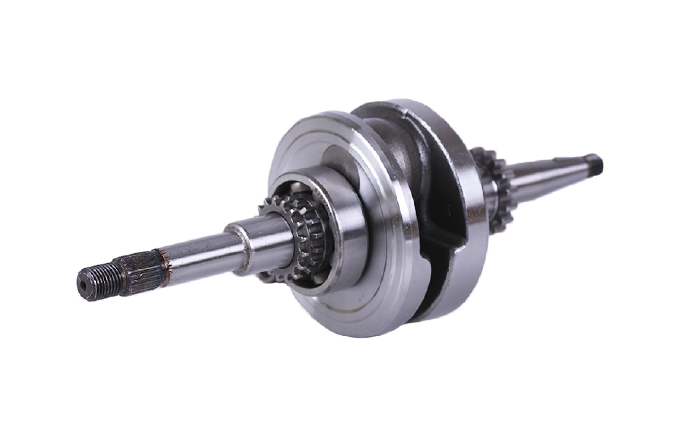 Коленвал с подшипниками YBX на бензиновый двигатель 50CC4T, к-т: 2 шт.: 6204RS + 6004RS