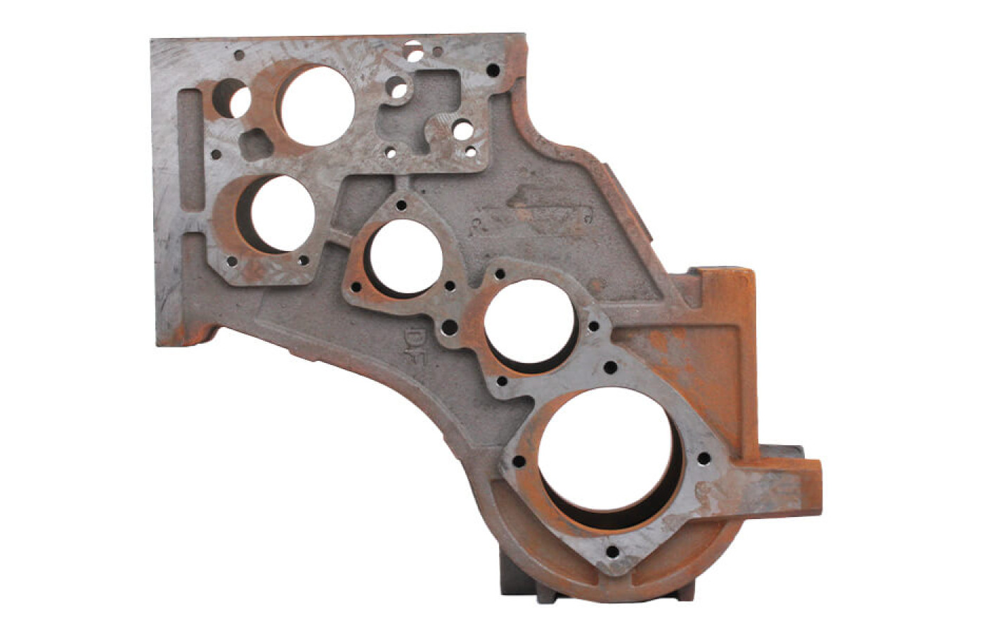 Корпус КПП YBX на КПП/6, крепление к полураме, 5 болтов УЦЕНКА