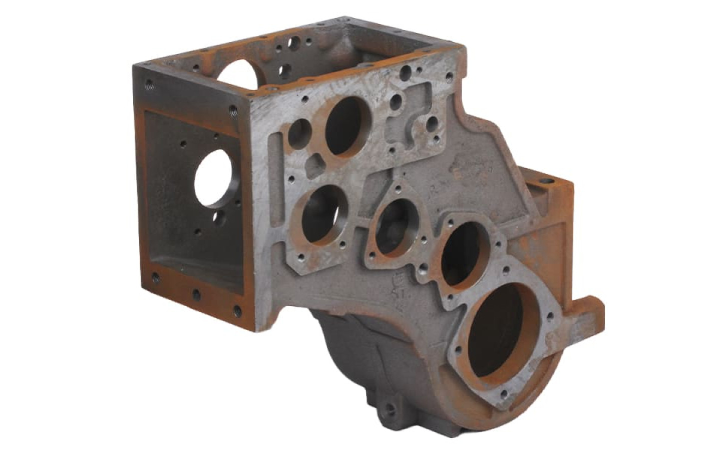 Корпус КПП YBX на КПП/6, кріплення до напіврами, 5 болтів УЦІНКА