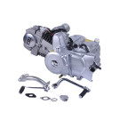 Двигатель бензиновый 125CC TΛTΛ на мопеды Дельта/Альфа/Актив, механика, электростартер, без карбюратора (тип 2)