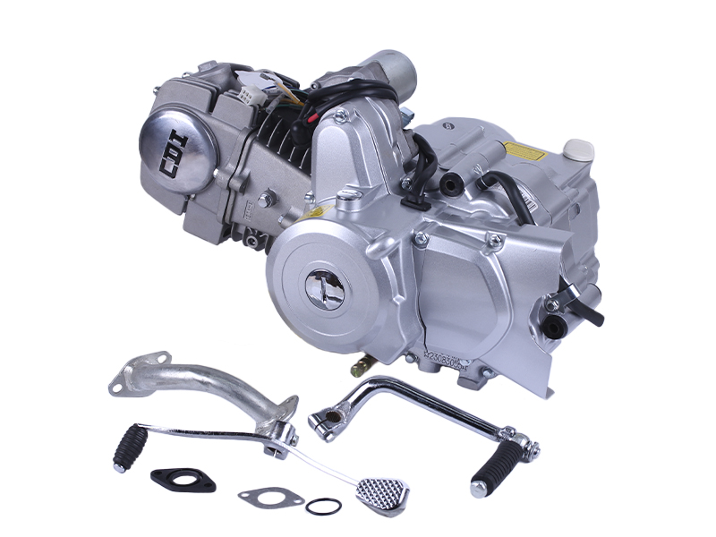 Двигатель бензиновый 125CC TT AGRO MOTO на мопеды Дельта/Альфа/Актив, механика, электростартер, без карбюратора (тип 2)