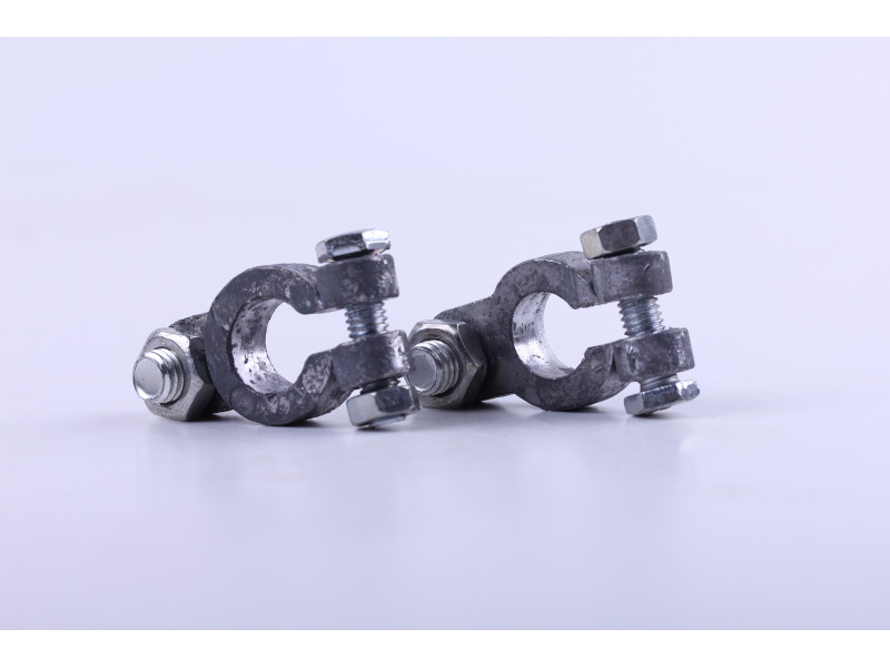 Клеми TT AGRO MOTO на дизельний двигун 180N/195N, к-т 2 шт.: "+ Ø-13/14мм/- Ø-13/12мм"