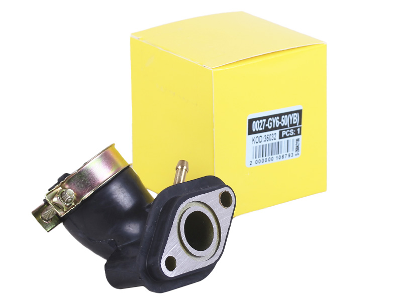 Патрубок карбюратора YBX на бензиновый двигатель 50CC4T