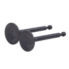 Клапани YBX на бензиновий двигун 168F, к-т: 2 шт.