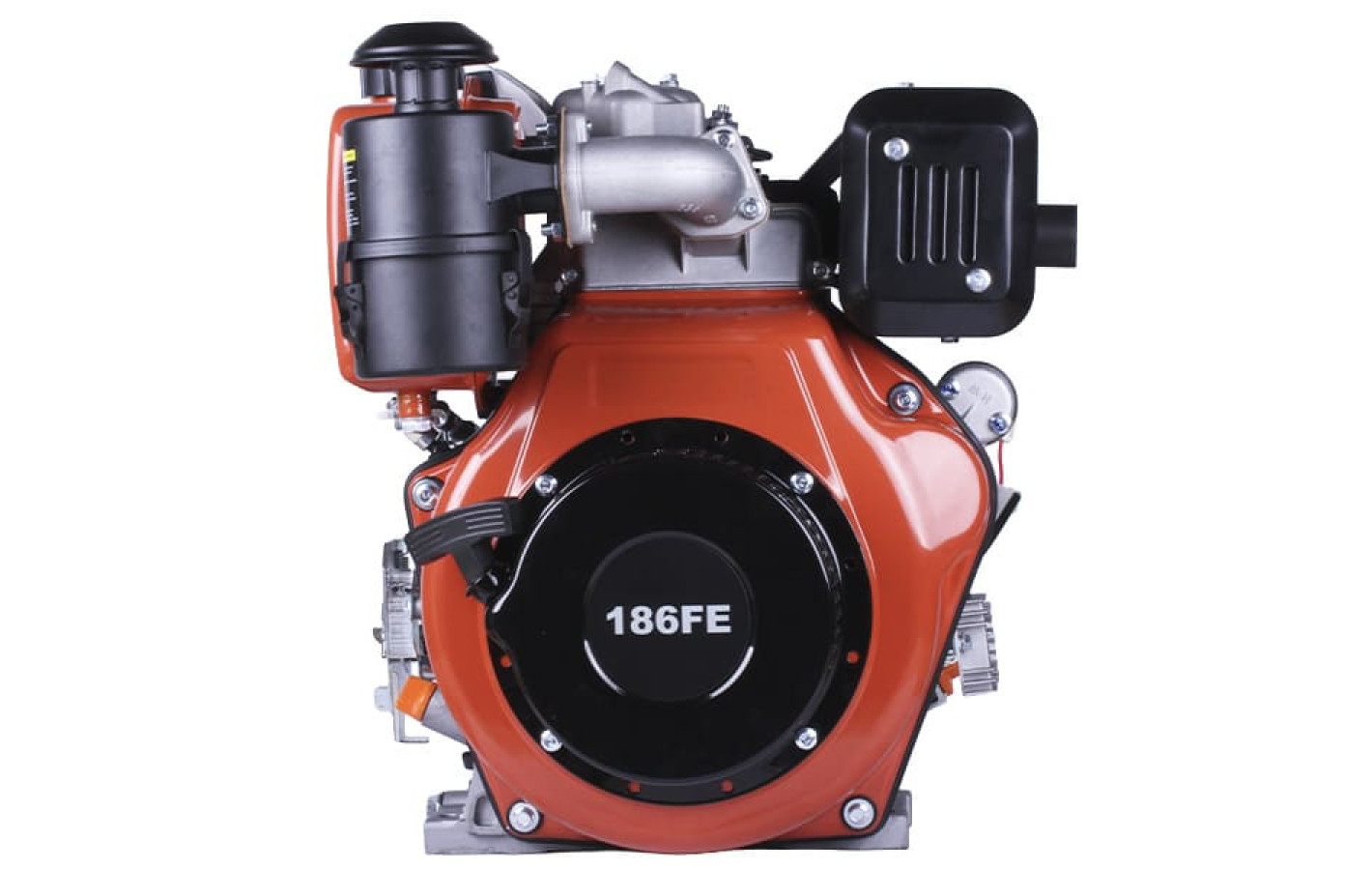 Двигатель дизельный с электростартером 186FЕ TT AGRO MOTO (с выходом вала под шпонку, 25 мм) 9 л.с.