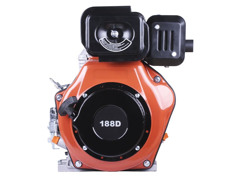 Двигун 188D TT AGRO MOTO дизель (11 к.с.) під конус