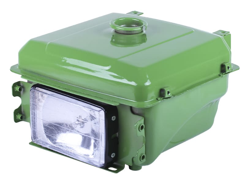 Бак топливный с фарой TT AGRO MOTO на мотоблок с дизельным двигателем 195N