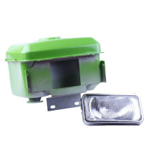 Бак паливний з фарою TT AGRO MOTO на мототрактор ZUBR з дизельним двигуном 195N