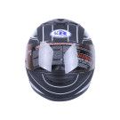Шлем мотоциклетный интеграл VIRTUE MD-803 (черный с белым матовый, size L)
