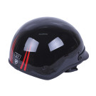 Шлем каска мотоциклетный MD-513 TΛTΛ (черный глянцевый, size L)